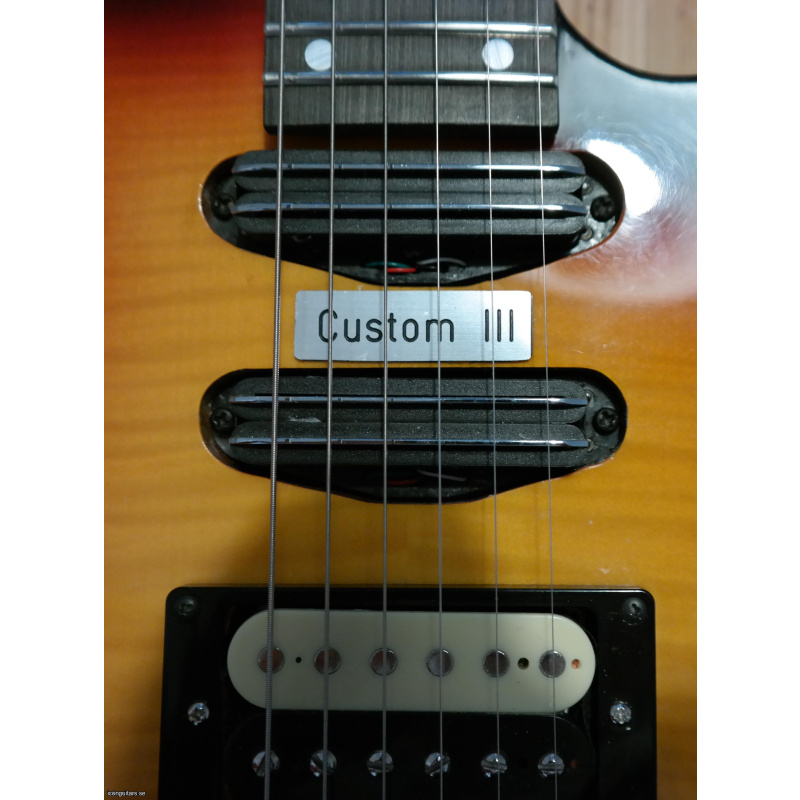 Egnatur Custom III + SP Headless 3 tone SB Trem2 Demo